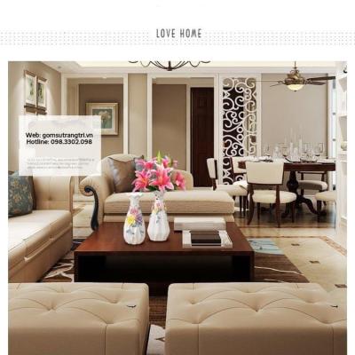 CÁC MẪU BÌNH HOA PHONG CÁCH TÂN CỔ ĐIỂN